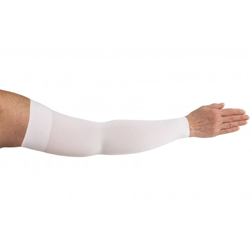 White Compression Sleeve by LympheDivas